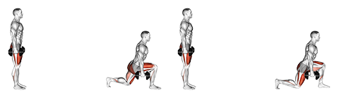 Dumbbell Lunge