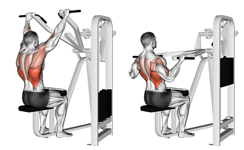 Machine Lat Pulldown