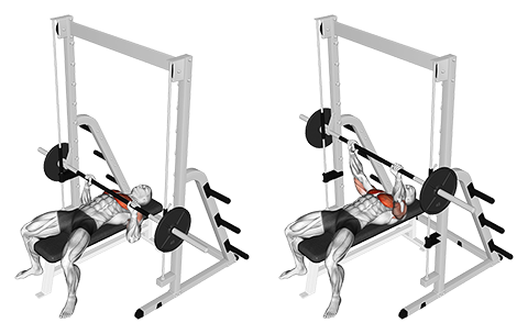 Smith Machine Bench Press