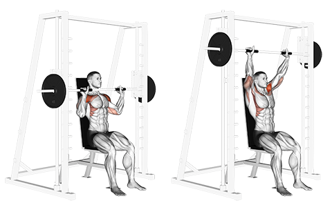 Smith Machine Shoulder Press