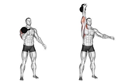 Kettlebell Shoulder Press